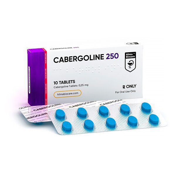 Cabergoline 0.25 mg / 10 tab
