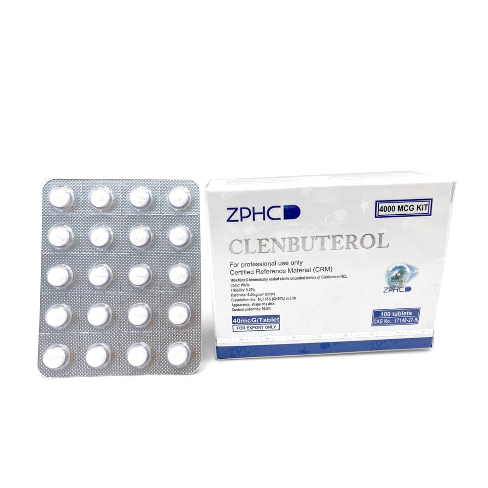Clenbuterol 100tab/40 mcg