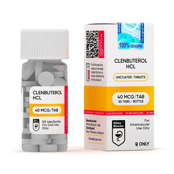 Hilma Clenbuterol 40MCGTAB - ЦЕНА ЗА 50 ТАБ