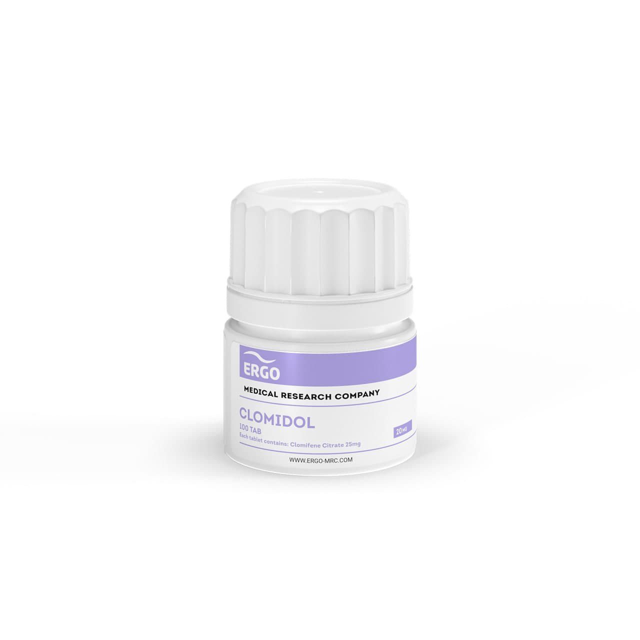 Clomid 100tab/10mg ERGO