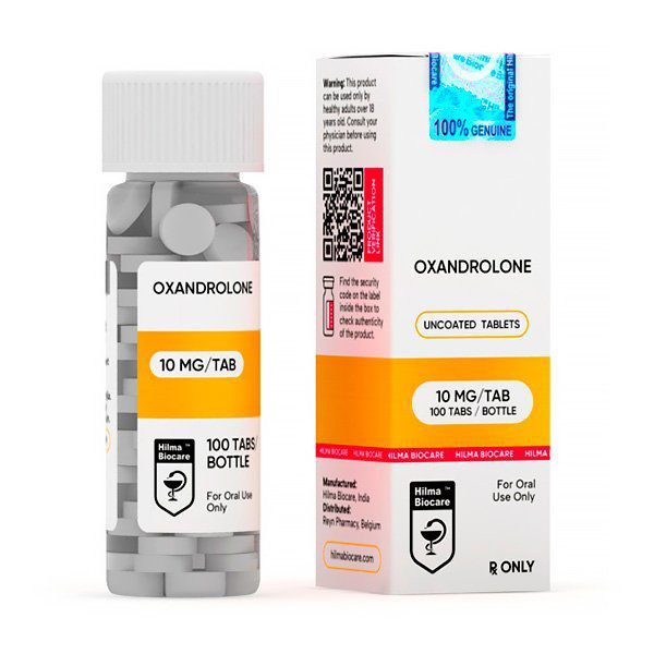 Oxandrolone  10 mg / 100 tab
