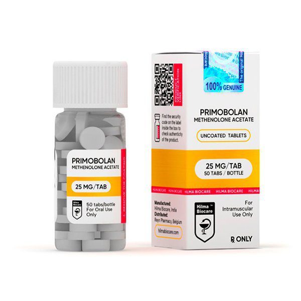 Primobolan Acetate   25 mg / 50tab.