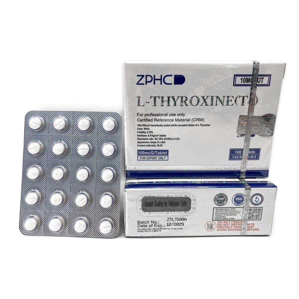 L-Thyroxine (T4) 100tab/100mcg ZPHC