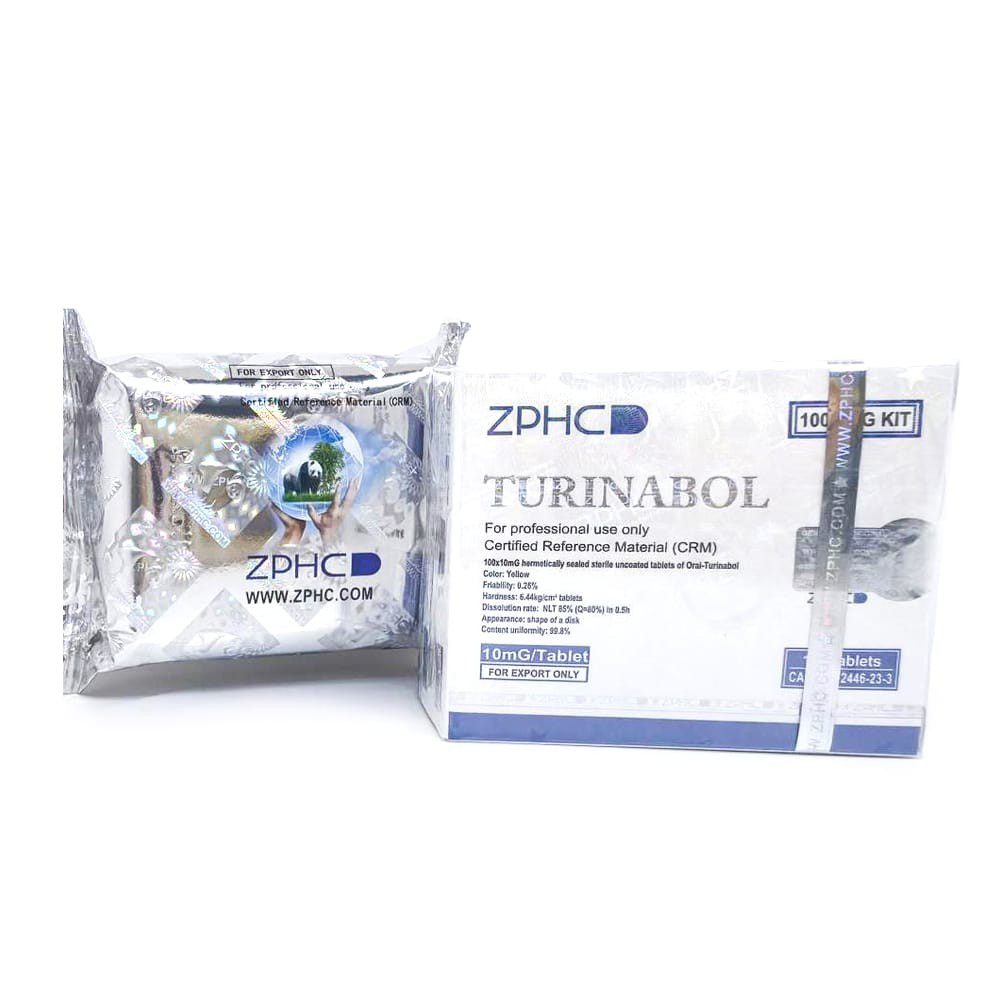 ZPHC NEW Turinabol 10mg/tab - цена за 100 таблеток