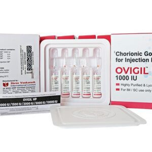 HCG OVIGIL HP 1000IUVIAL - ЦЕНА ЗА 5000ЕД