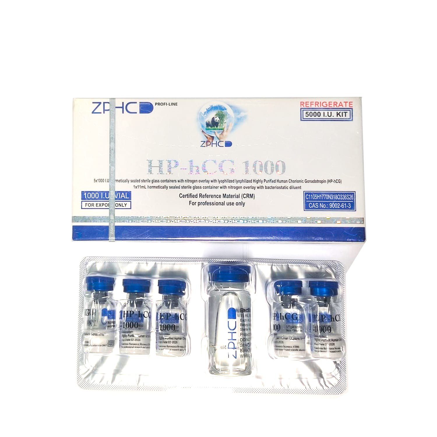 ZPHC NEW HP-HCG 1000IUAMP - ЦЕНА ЗА 5000ЕД