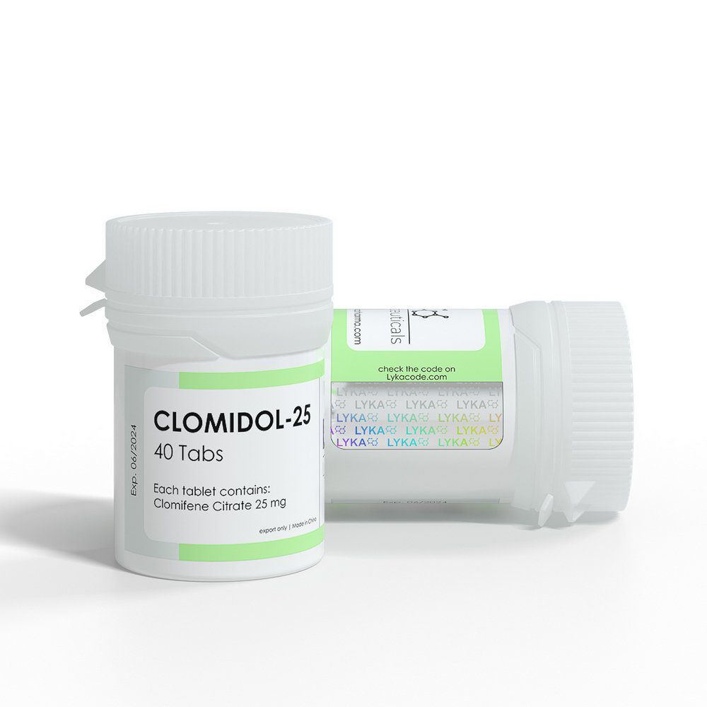 LYKA CLOMIDOL (годен до 08.2025) 25mg/tab - ЦЕНА ЗА 40ТАБ.