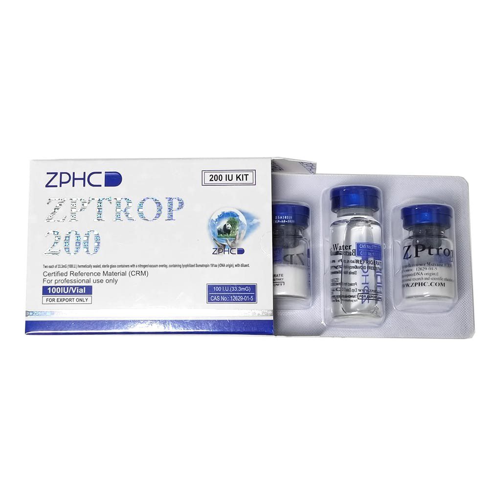 ZPHC NEW ZPtrop HGH 200UI / 2VIAL - цена за упаковку