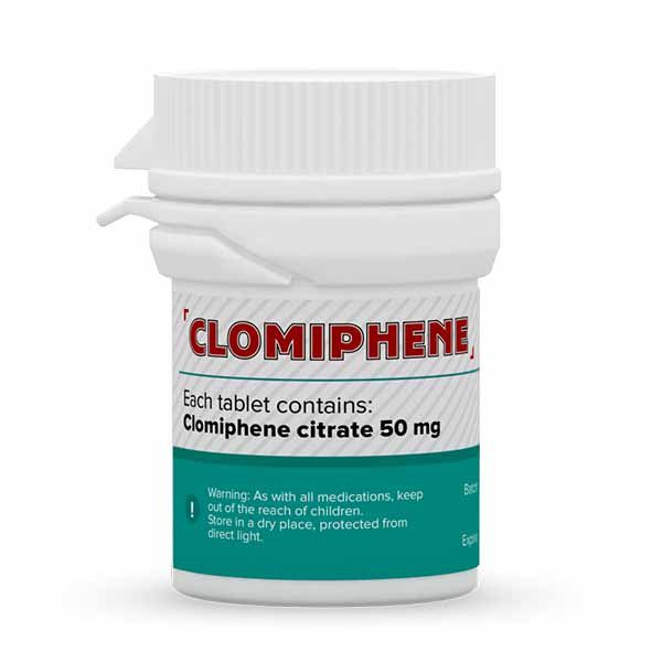 Clomiphene Citrate 50mg/30tab. Jera Labs