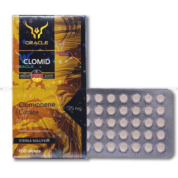 ORACLE CLOMID 25MG/TAB - ЦЕНА ЗА 50 ТАБ