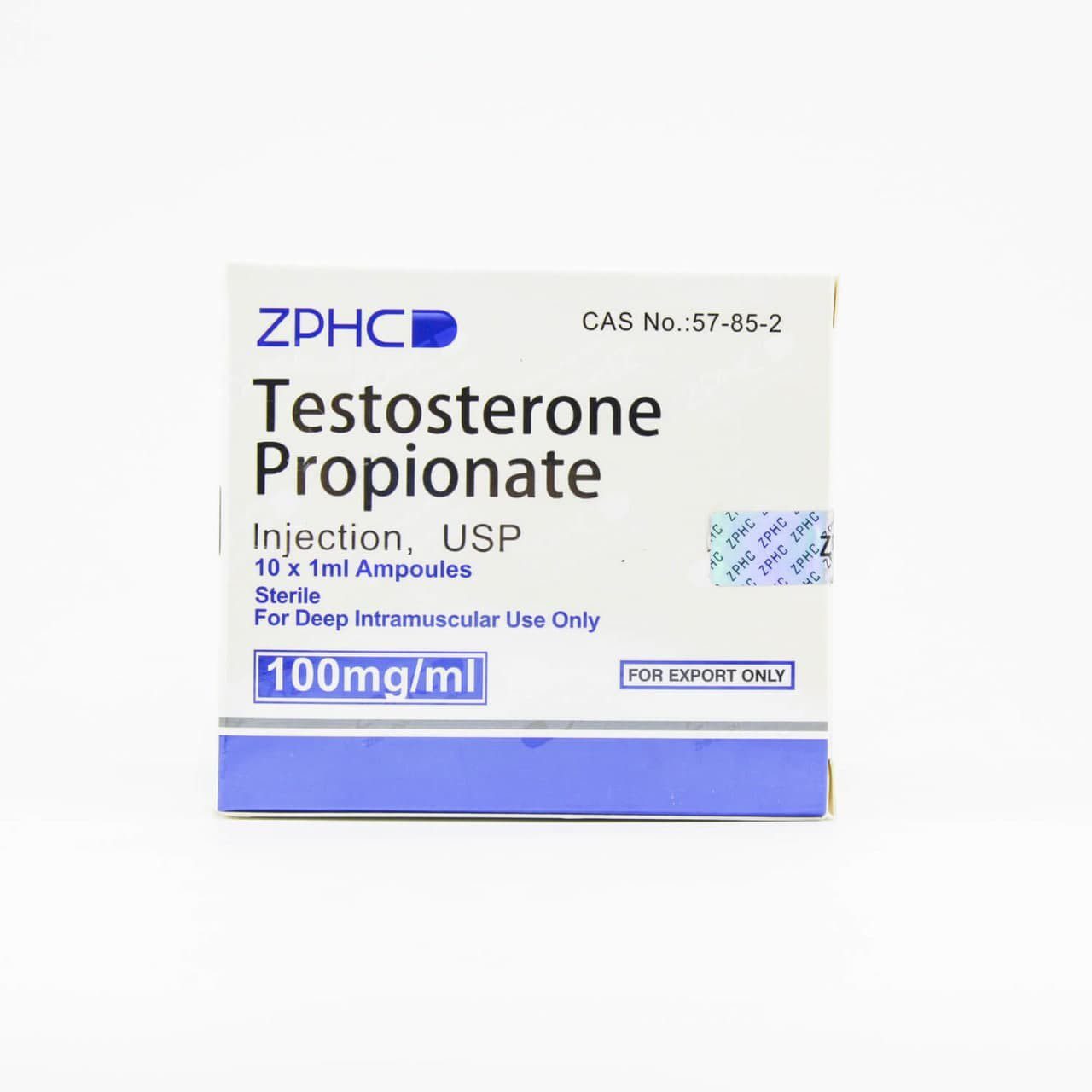 ZPHC OLD Testosterone Propionate 100мгмл - цена за 10 ампул
