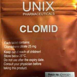 Clomid 50tab/25mg  Unix